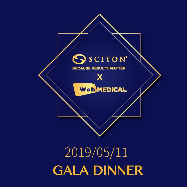 2019 Sciton GALA DINNER in 2019.MAY